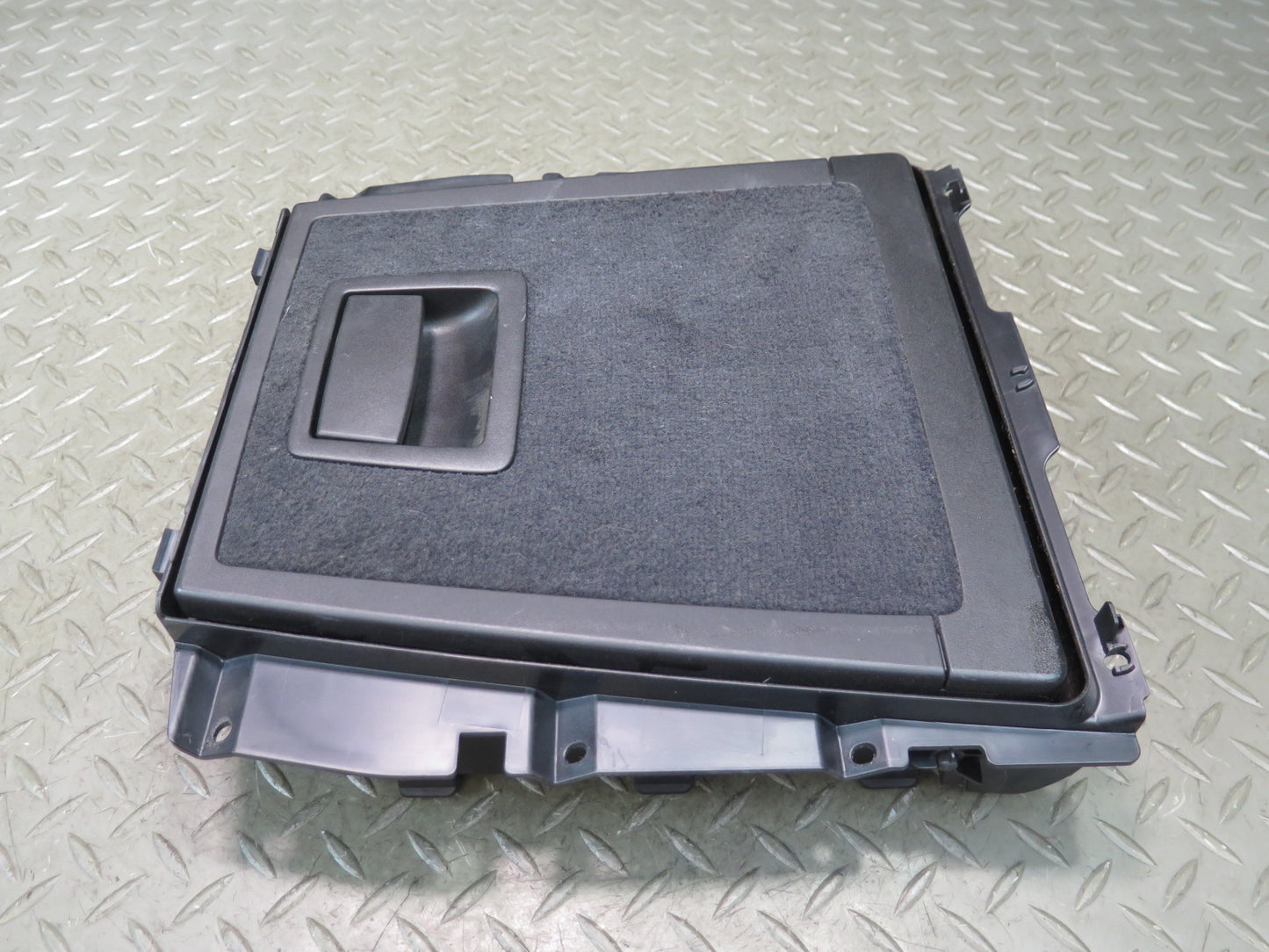 09-16 BMW E89 Z4 Rear Bulkhead Storage Compartment Main Door Flap SKI Black OEM