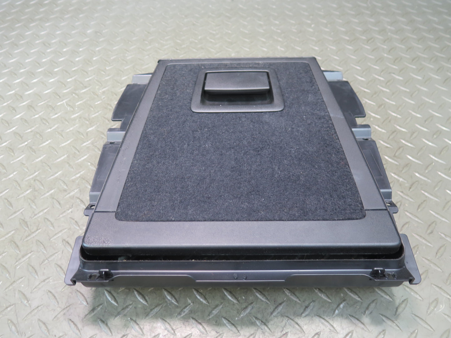09-16 BMW E89 Z4 Rear Bulkhead Storage Compartment Main Door Flap SKI Black OEM
