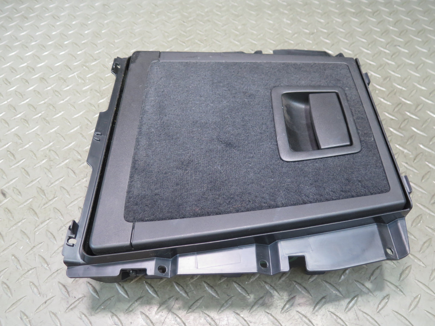 09-16 BMW E89 Z4 Rear Bulkhead Storage Compartment Main Door Flap SKI Black OEM