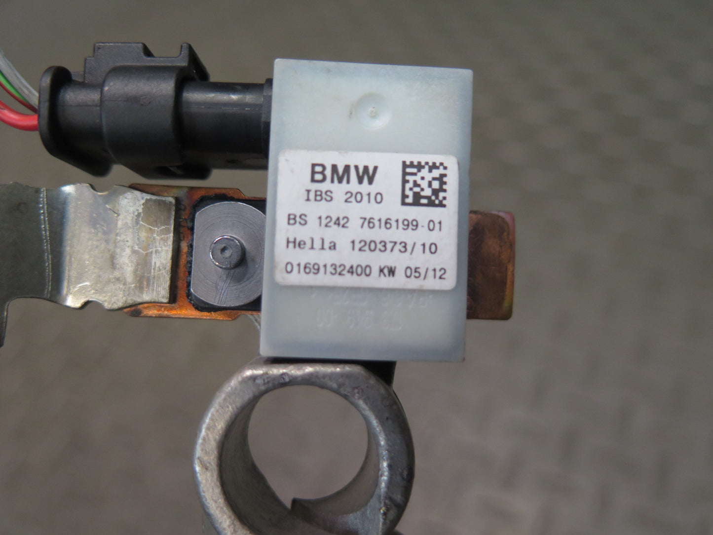09-16 BMW E89 Z4 Negative Battery Cable 7616199 OEM