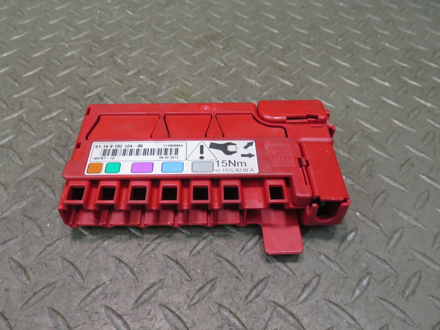 09-16 BMW E89 Z4 Battery Positive Terminal Junction Fuse Box 9192124 OEM