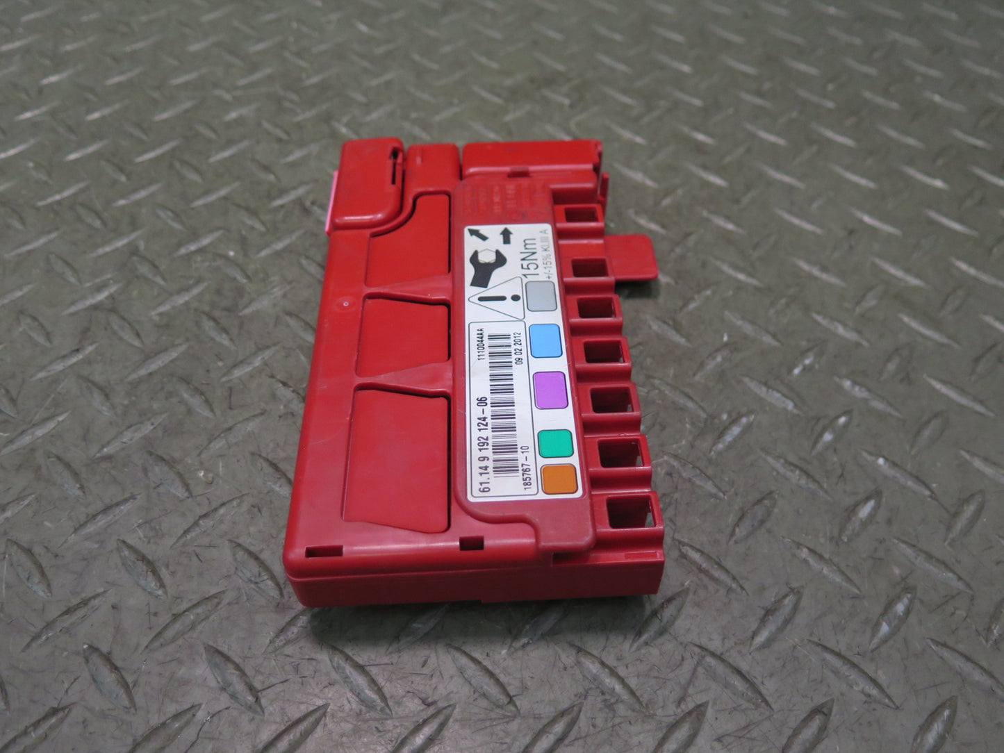 09-16 BMW E89 Z4 Battery Positive Terminal Junction Fuse Box 9192124 OEM