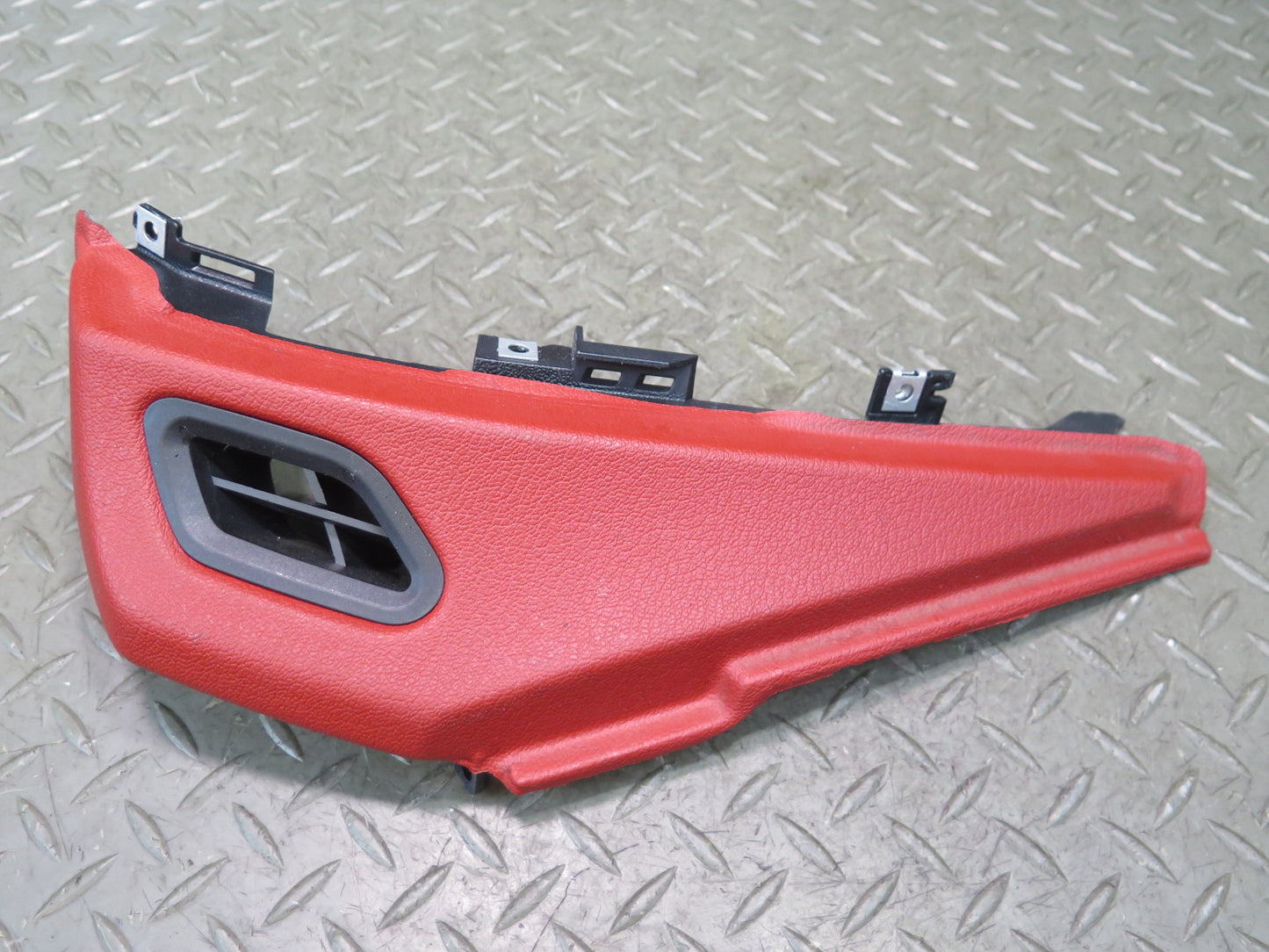 09-16 BMW Z4 E89 Front Center Console Right Side Cover Panel Trim RED OEM