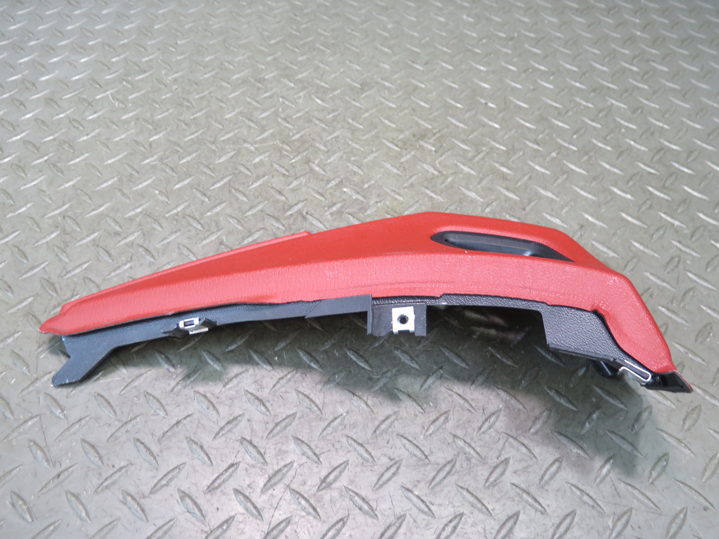 09-16 BMW Z4 E89 Front Center Console Right Side Cover Panel Trim RED OEM
