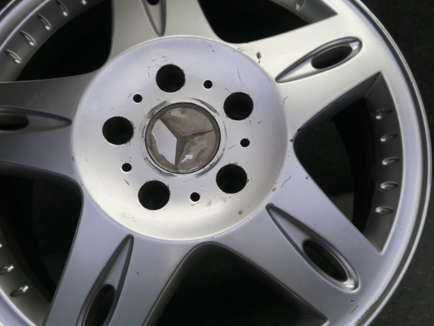 2002-2007 Mercedes W463 G500 Set of 4 Factory R18" Alloy Wheel Rim 18x7.5J ET43