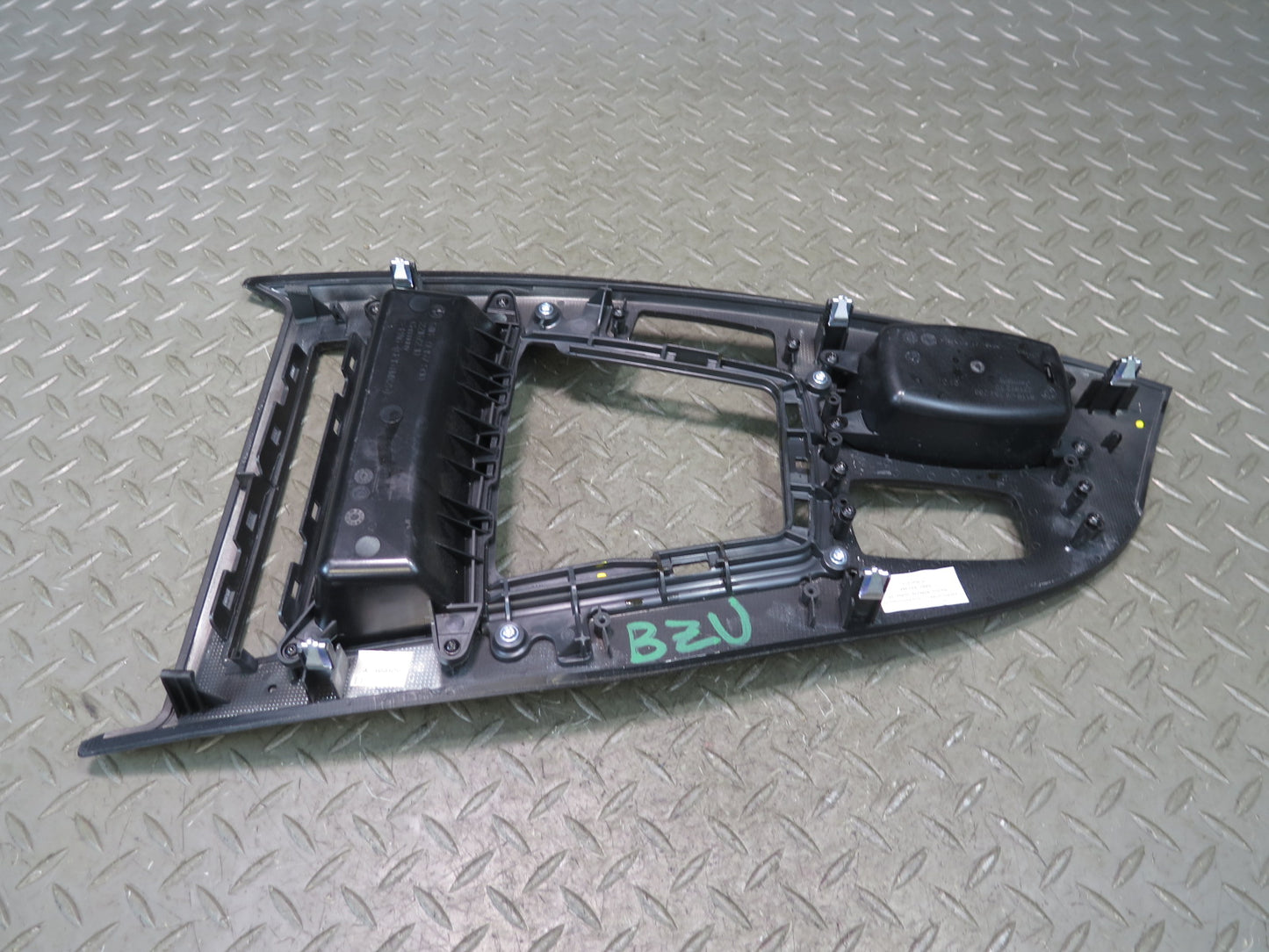09-16 BMW E89 Z4 A/T Front Center Console Shifter Wood Trim Panel 9150230 OEM