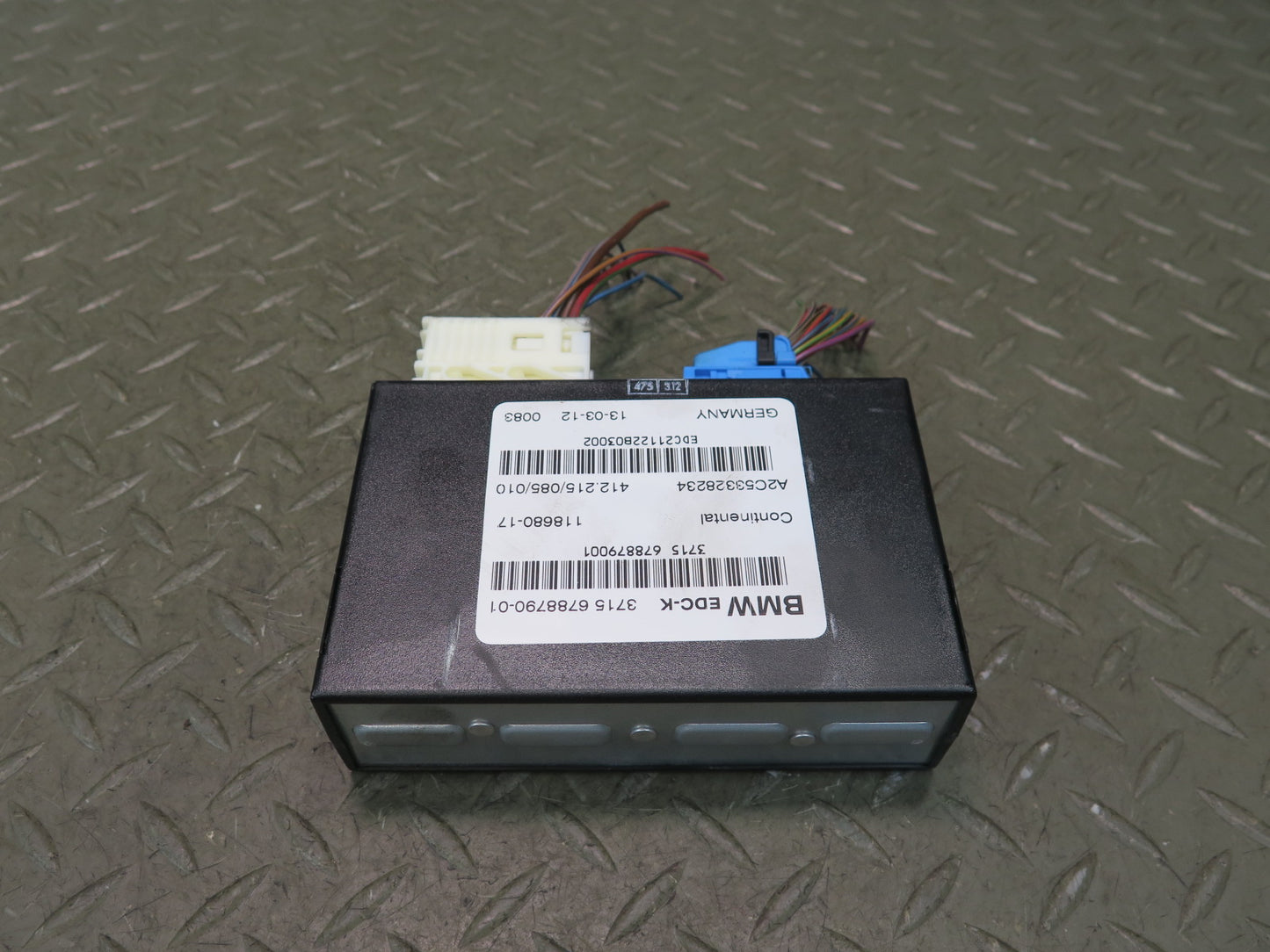 09-16 BMW E89 Z4 Edc-k Suspension Control Module 6788790 OEM