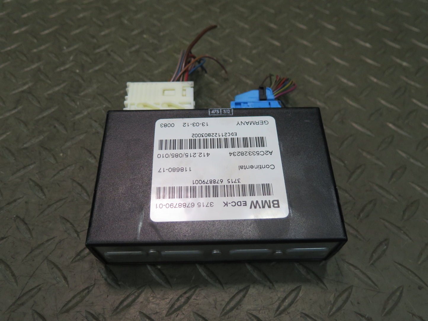 09-16 BMW E89 Z4 Edc-k Suspension Control Module 6788790 OEM