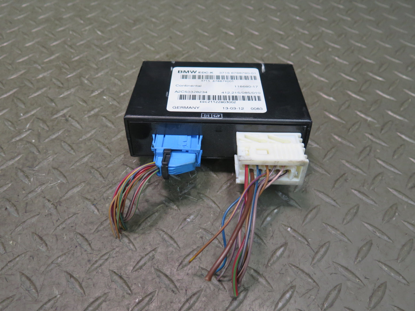 09-16 BMW E89 Z4 Edc-k Suspension Control Module 6788790 OEM