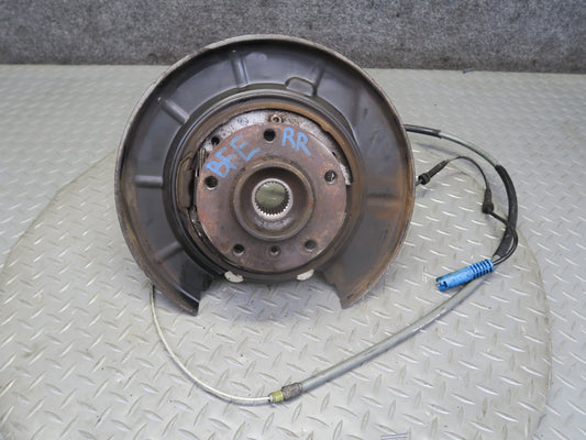 02-03 BMW E39 540ia Sedan RWD Rear Right Spindle Knuckle Wheel Hub Bearing OEM