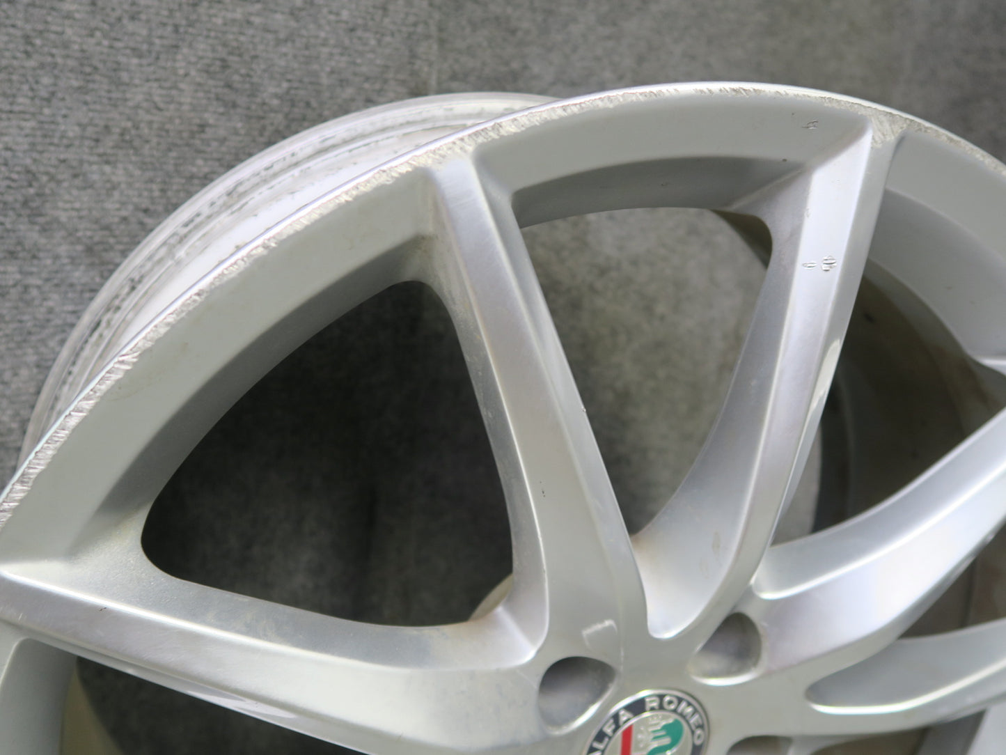2017-2023 Alfa Romeo Stelvio Alloy R19" Wheel 10 Spoke Rim 19x8J ET34 Set of 4