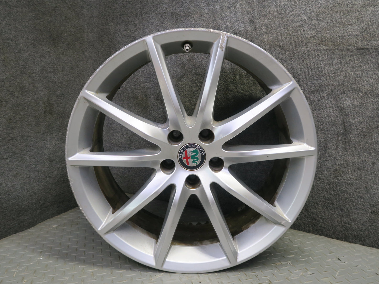 2017-2023 Alfa Romeo Stelvio Alloy R19" Wheel 10 Spoke Rim 19x8J ET34 Set of 4