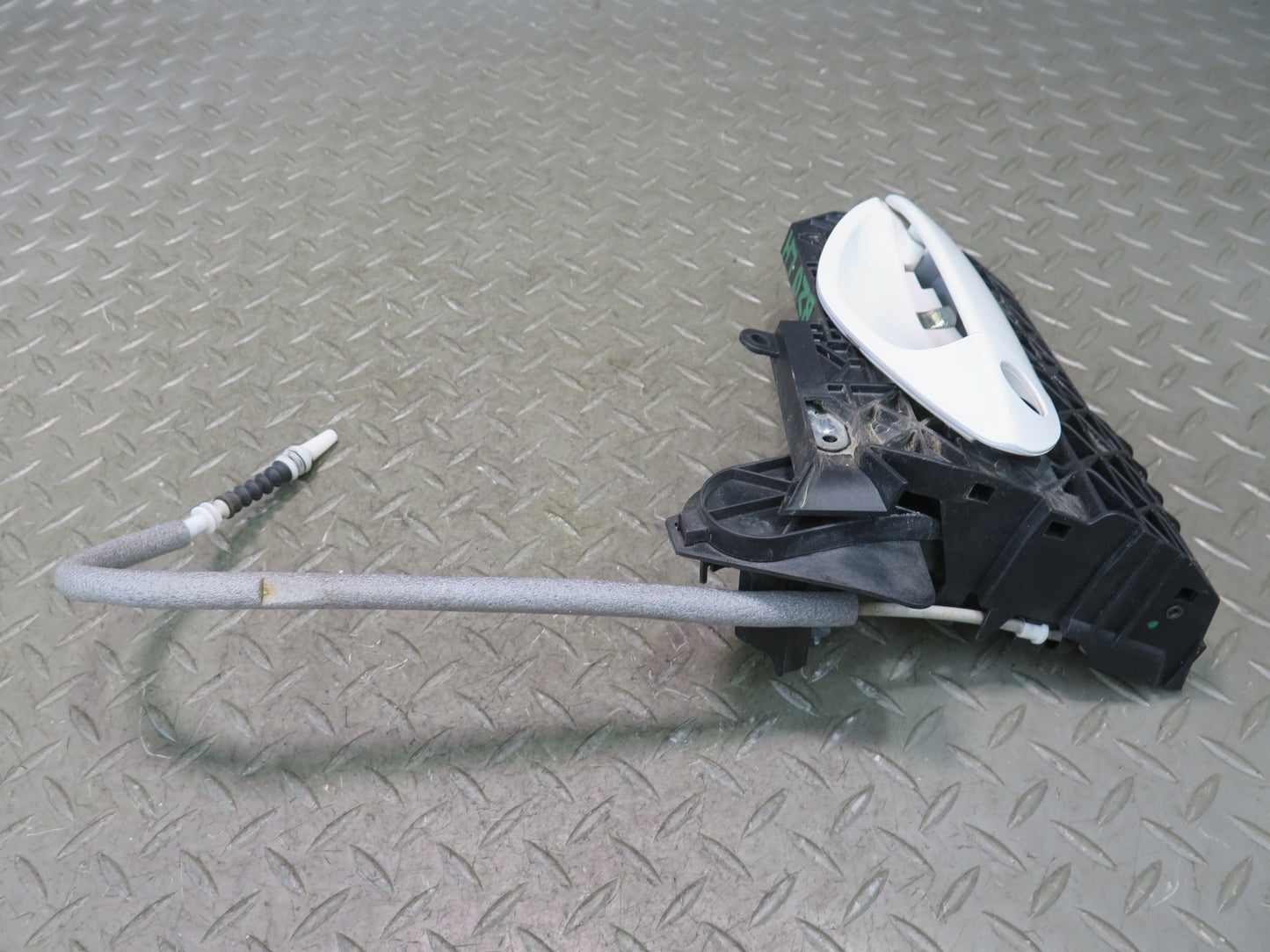 09-16 BMW E89 Z4 Left Driver Door Exterior Handle White OEM