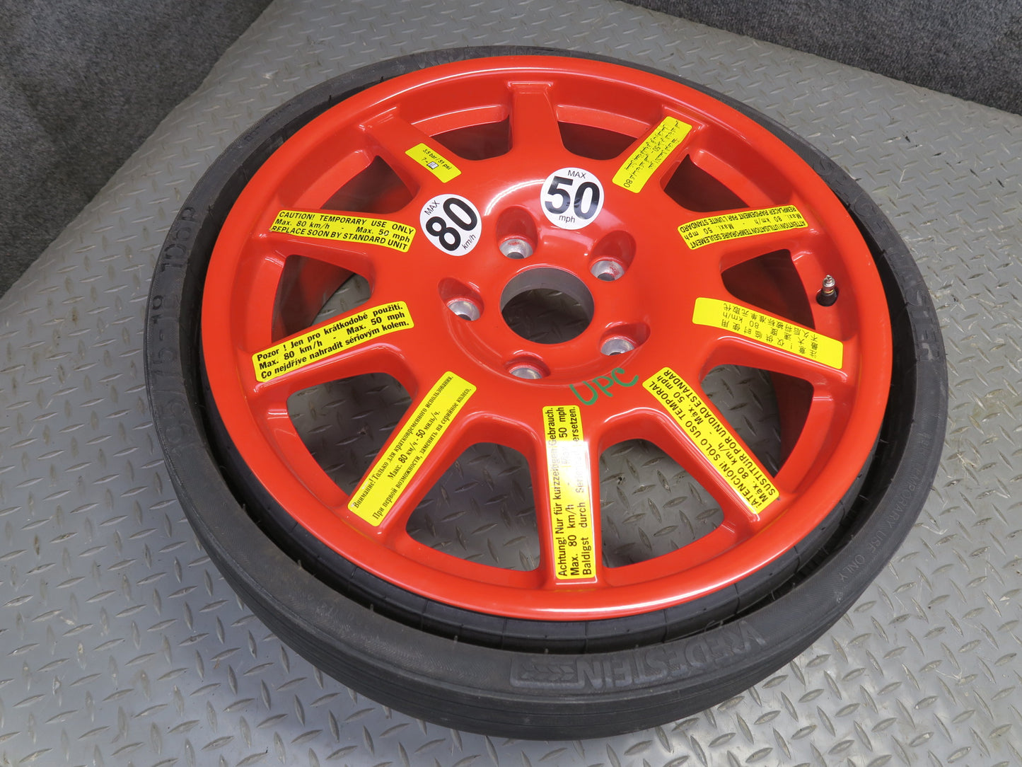 2011-2018 Porsche Cayenne 958 Emergency R18" Spare Tire Wheel Rim 18x6.5J ET28