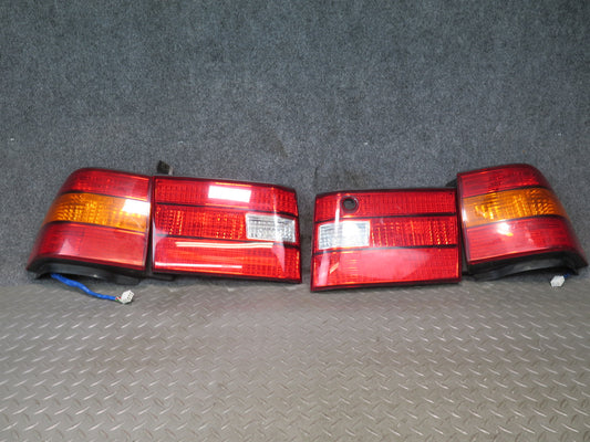 98-00 Lexus UCF20L LS400 Set of 4 Rear Inner & Outer Tail Light Lamp OEM