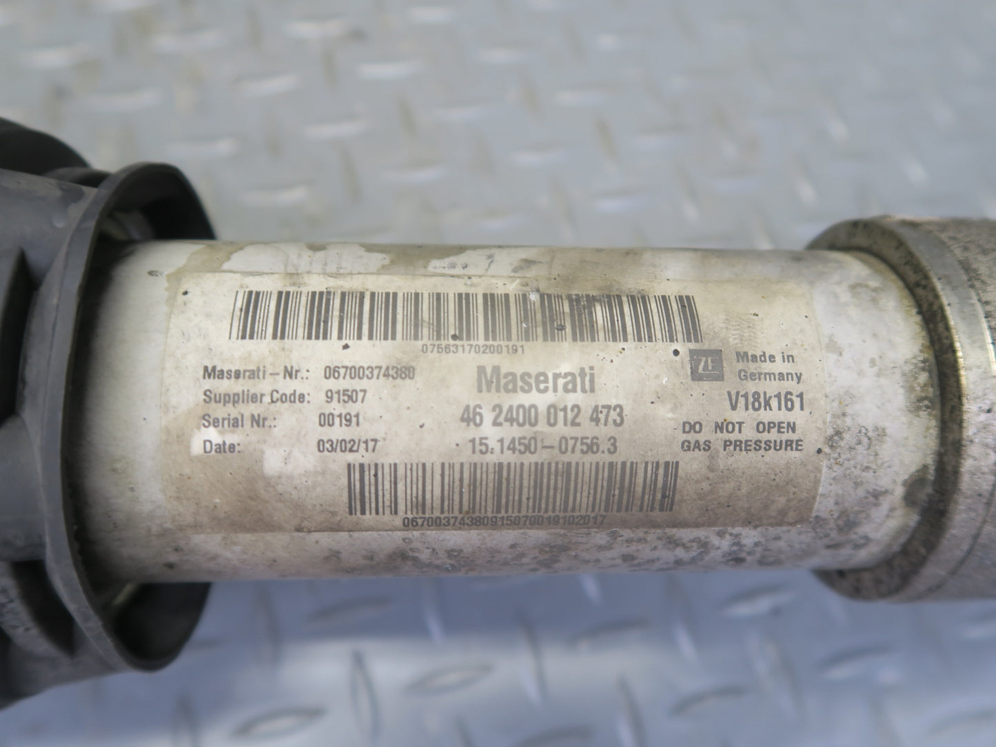 2017-2020 Maserati Levante M161 AWD Front Left Air Strut Shock Absorber 94k