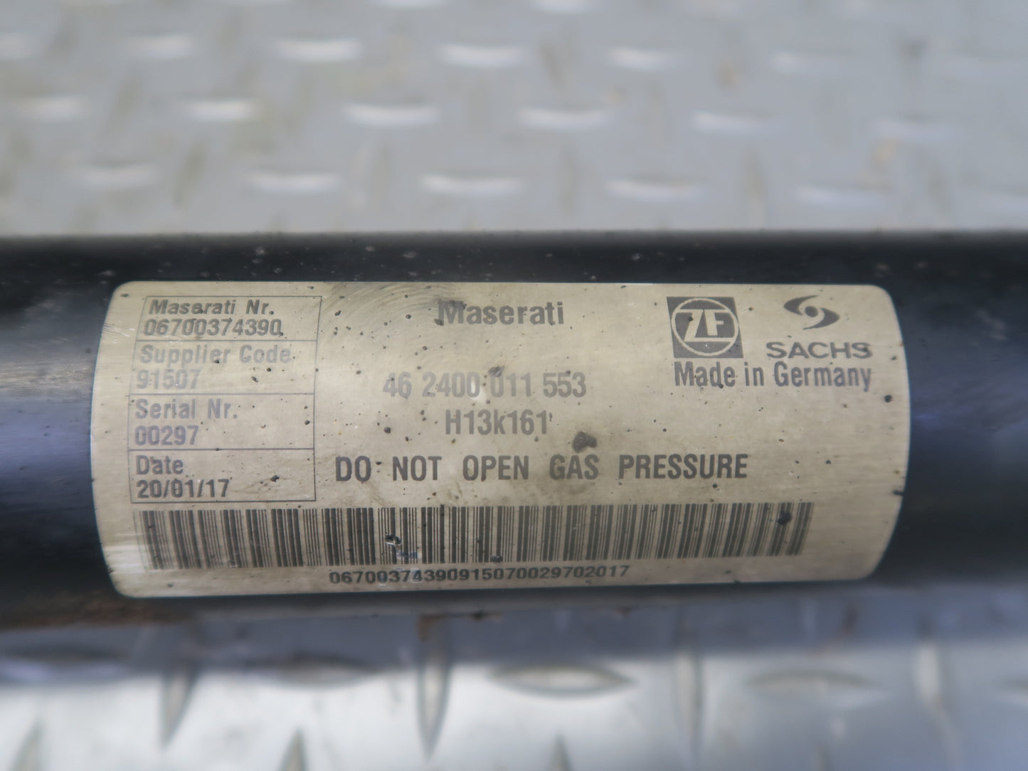 2017-2020 Maserati Levante M161 AWD Rear Right Air Strut Shock Absorber