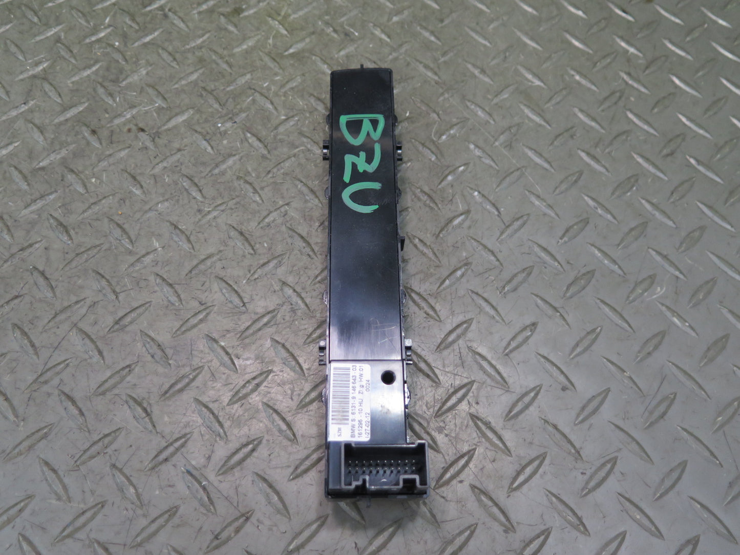 09-16 BMW E89 Z4 Convertible TOP Roof Heated Seat Switch Panel 9146643 OEM