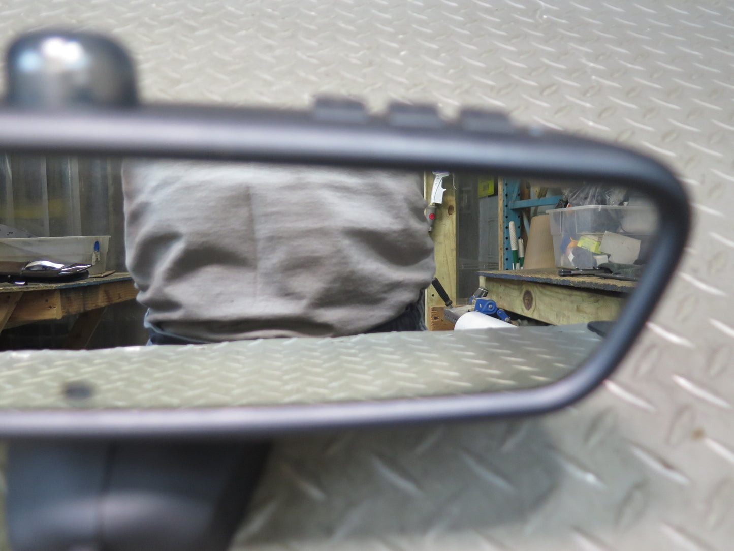 09-16 BMW E89 Z4 Auto Dim Interior Rear View Mirror w Homelink & Rain Sensor OEM