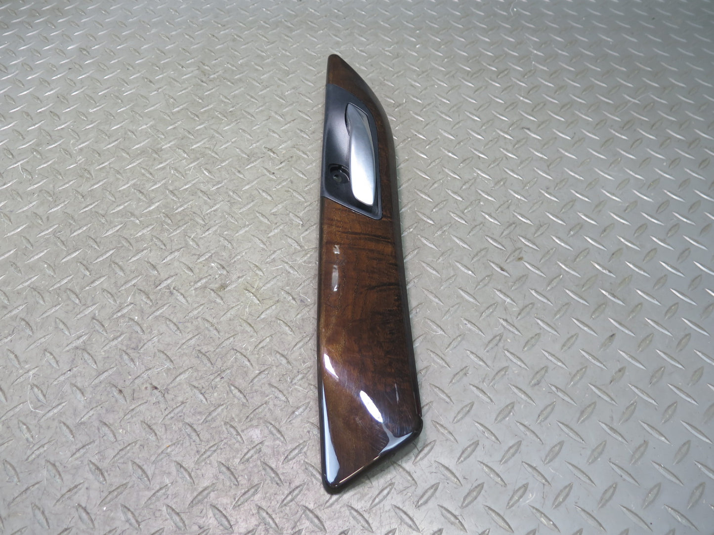 09-16 BMW E89 Z4 Set of 2 Left & Right Interior Door Handle w Wood Trim OEM