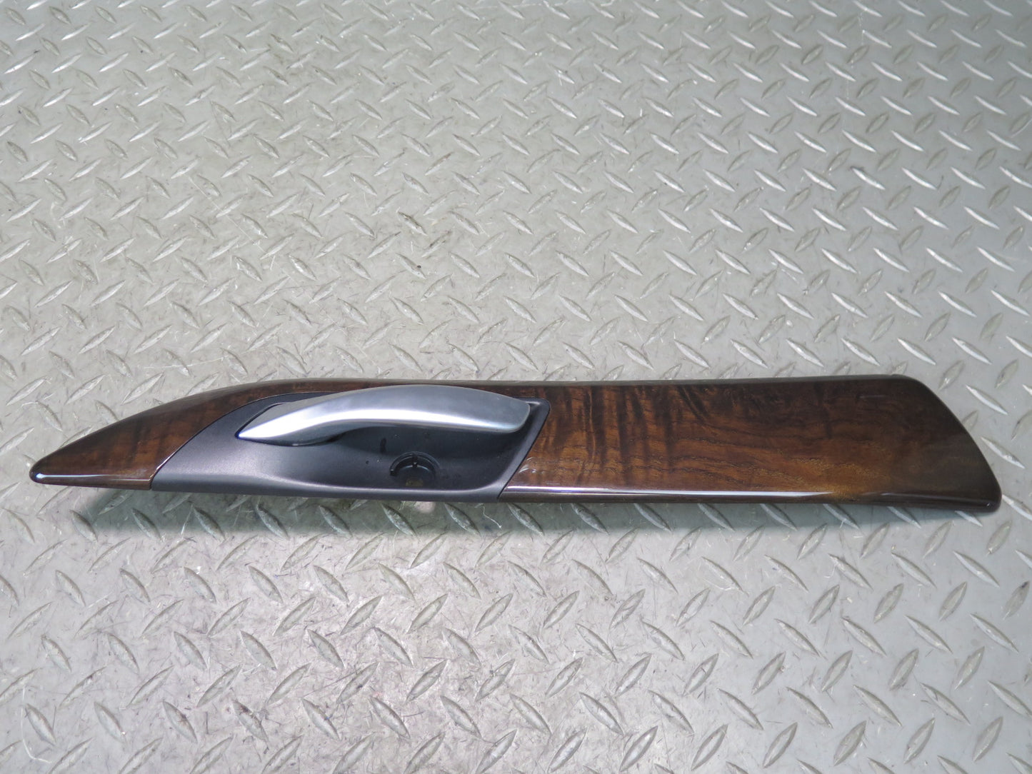 09-16 BMW E89 Z4 Set of 2 Left & Right Interior Door Handle w Wood Trim OEM