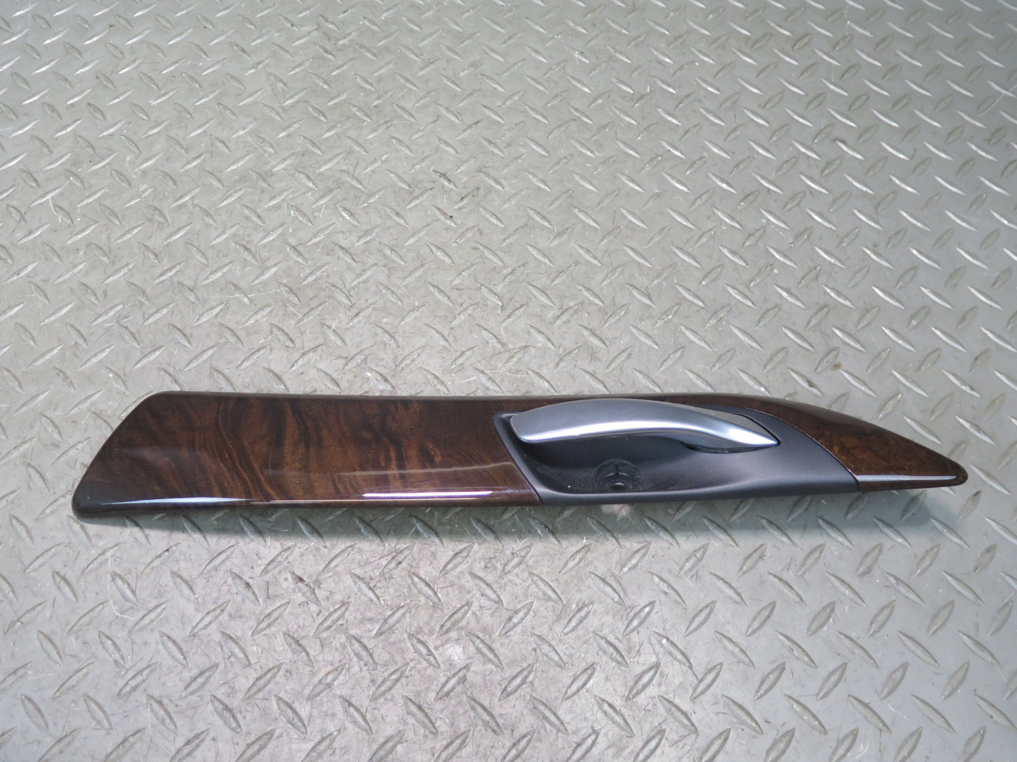 09-16 BMW E89 Z4 Set of 2 Left & Right Interior Door Handle w Wood Trim OEM