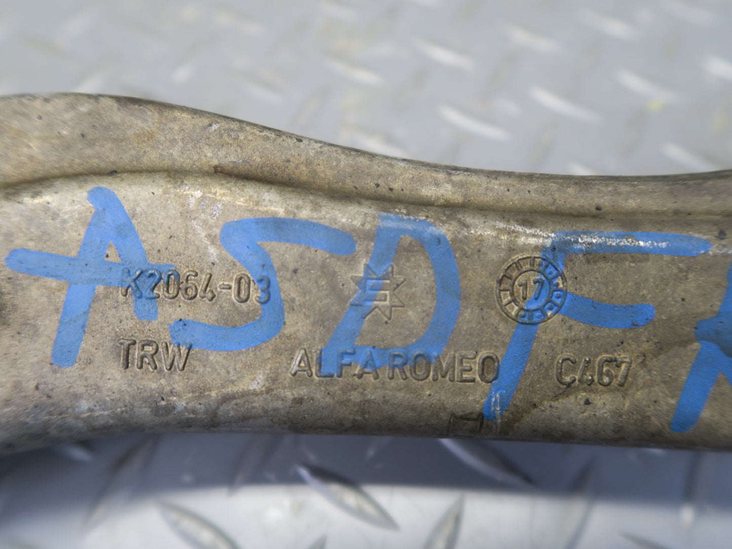 2017-2023 Alfa Romeo Stelvio AWD Set of 3 Front Right Upper Lower Control Arm