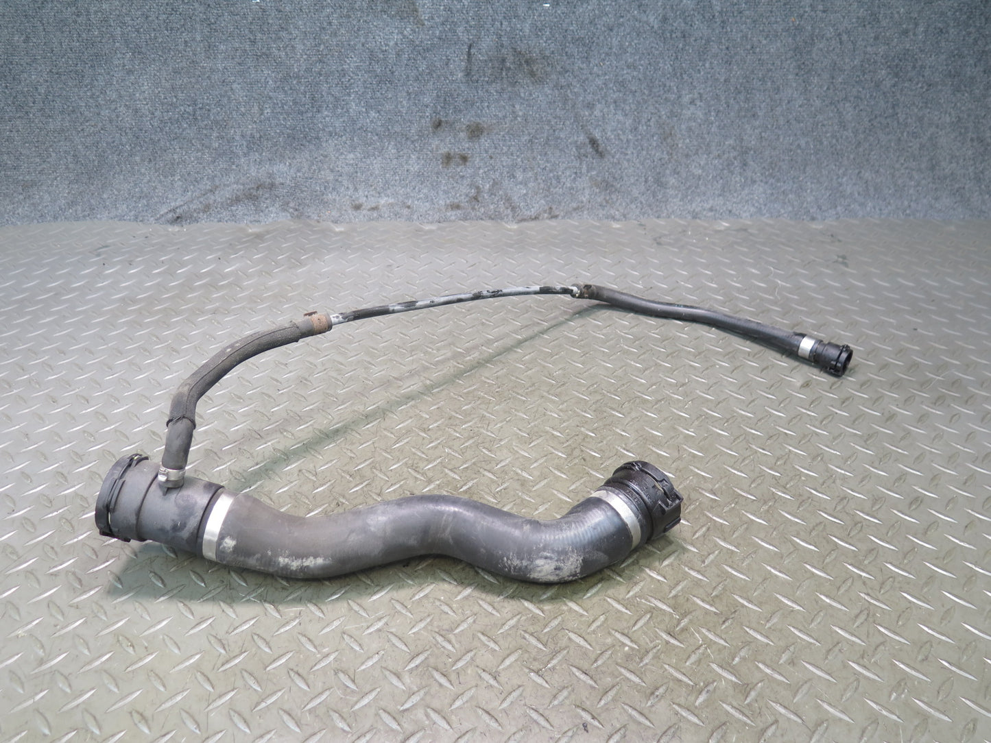 12-16 BMW E89 Z4 28i N20 A/T Engine Radiator Coolant Hose Pipe Line Set OEM