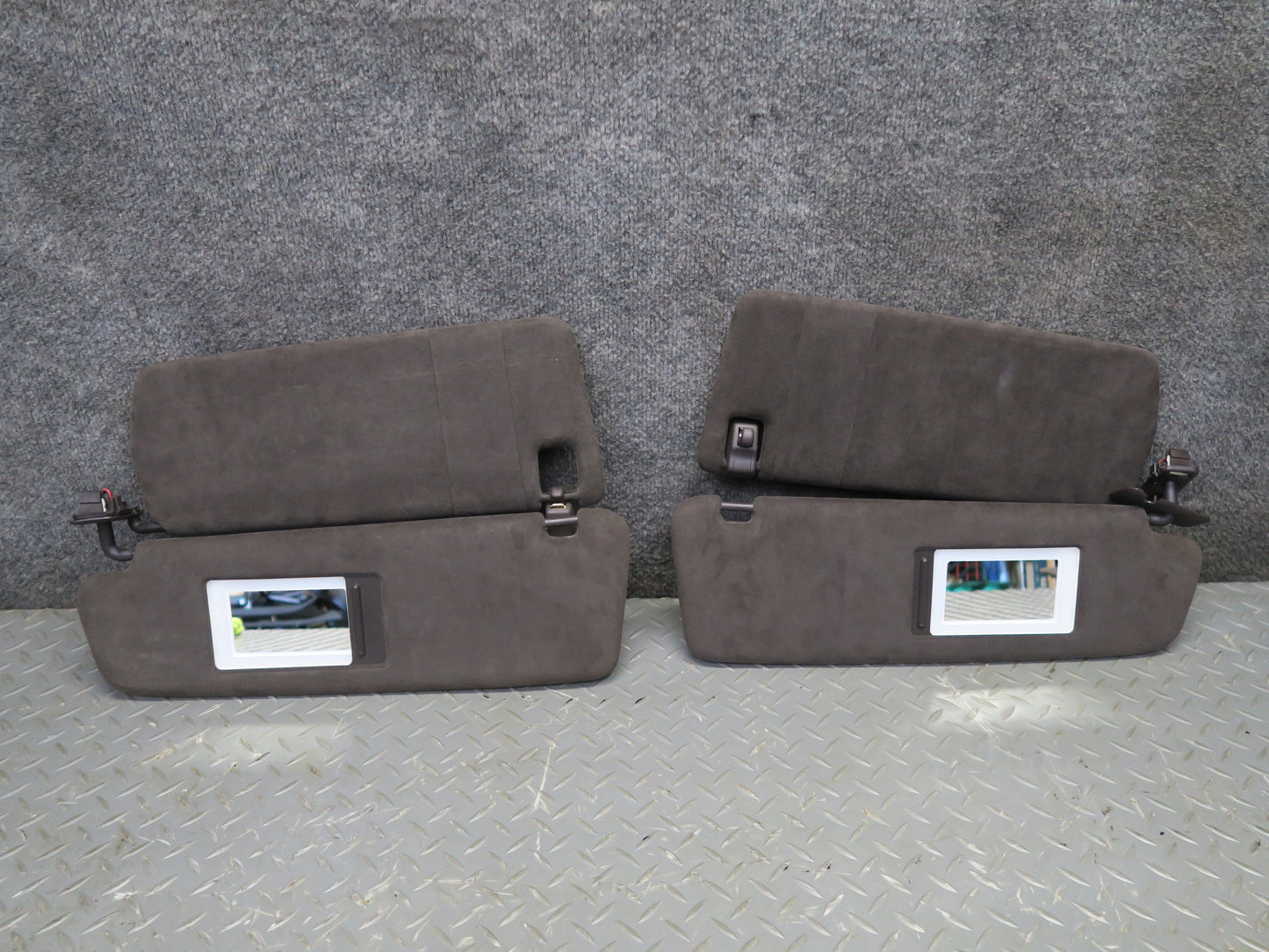 2011-2018 Porsche Cayenne 958 Headliner Sunroof Sun Visor Grab Trim Console Set