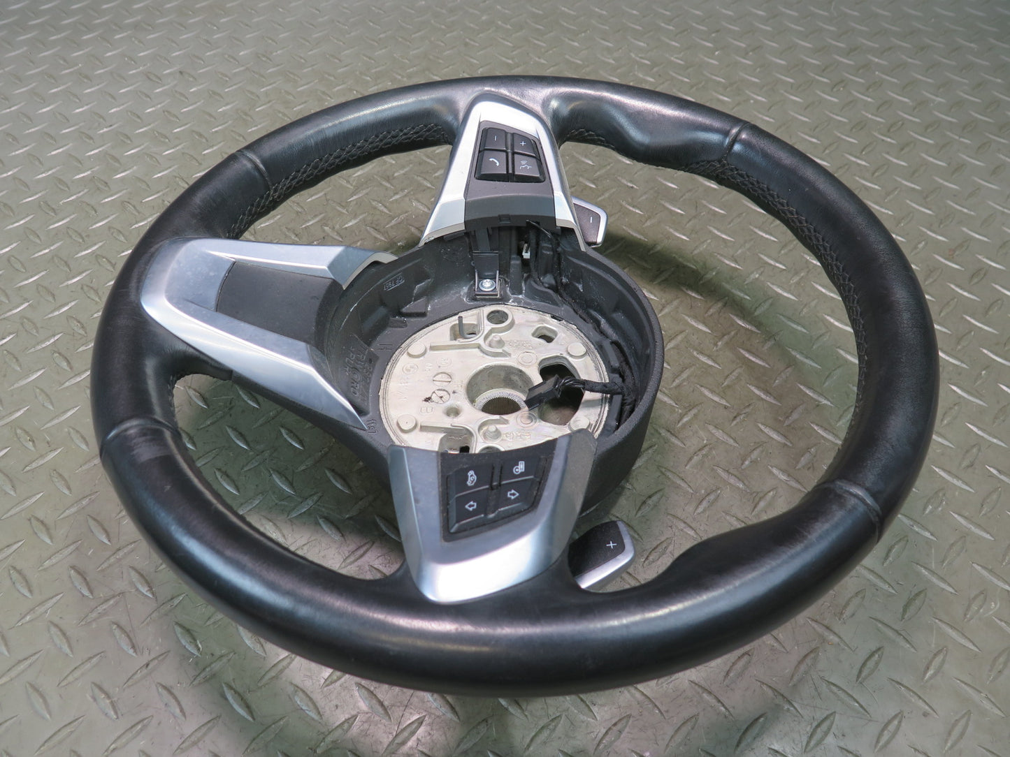 09-16 BMW E89 Z4 Leather Multifunction Sport Steering w Paddles 83K Miles OEM