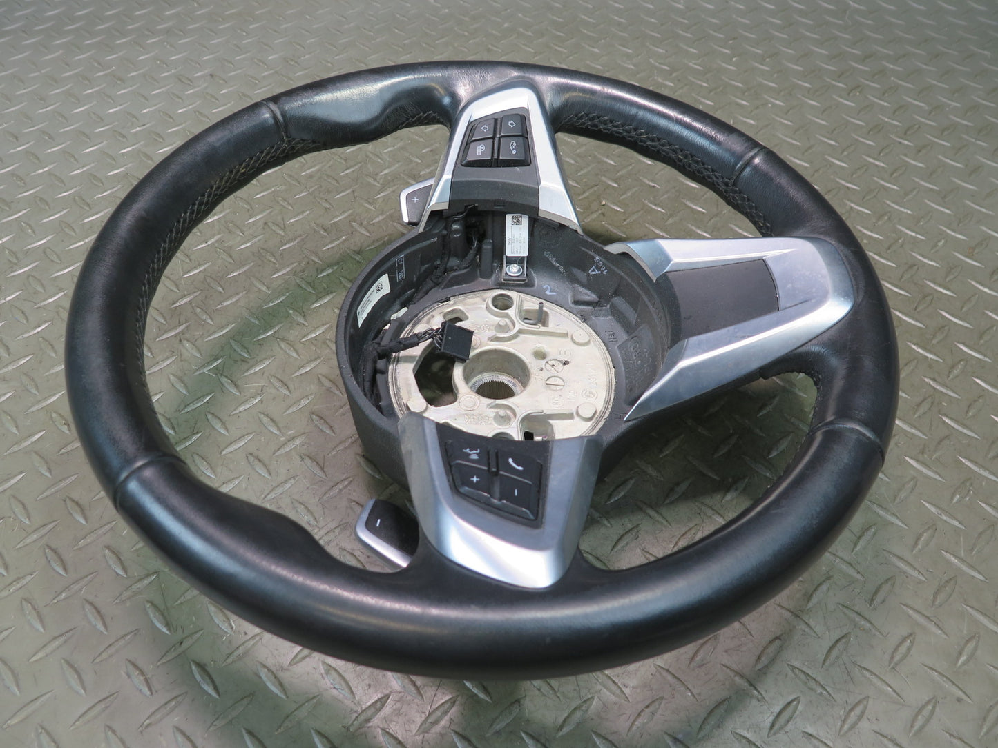 09-16 BMW E89 Z4 Leather Multifunction Sport Steering w Paddles 83K Miles OEM