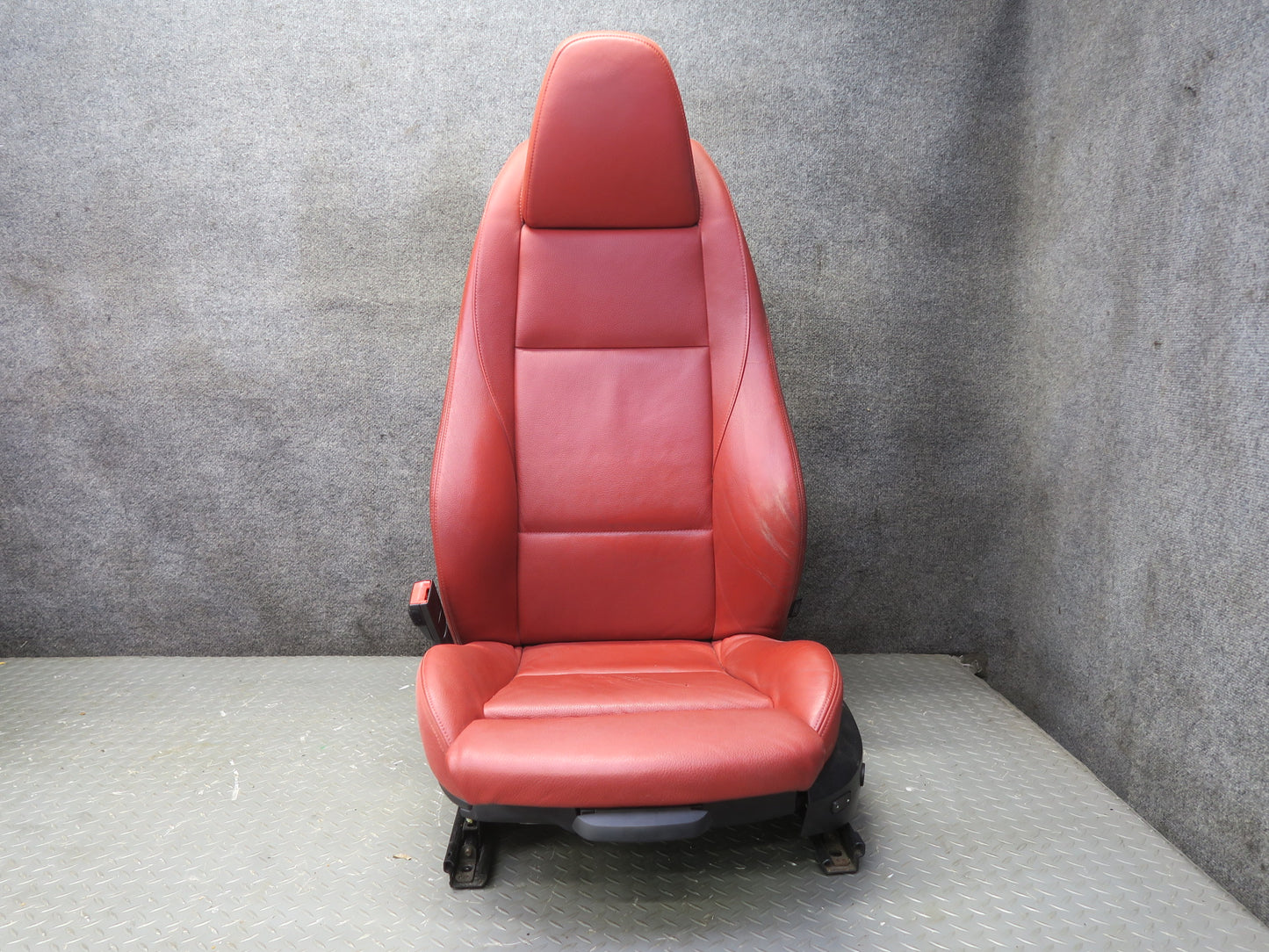 09-16 BMW E89 Z4 Front Left & Right Sport Heated Memory Leather Seat RED Set OEM