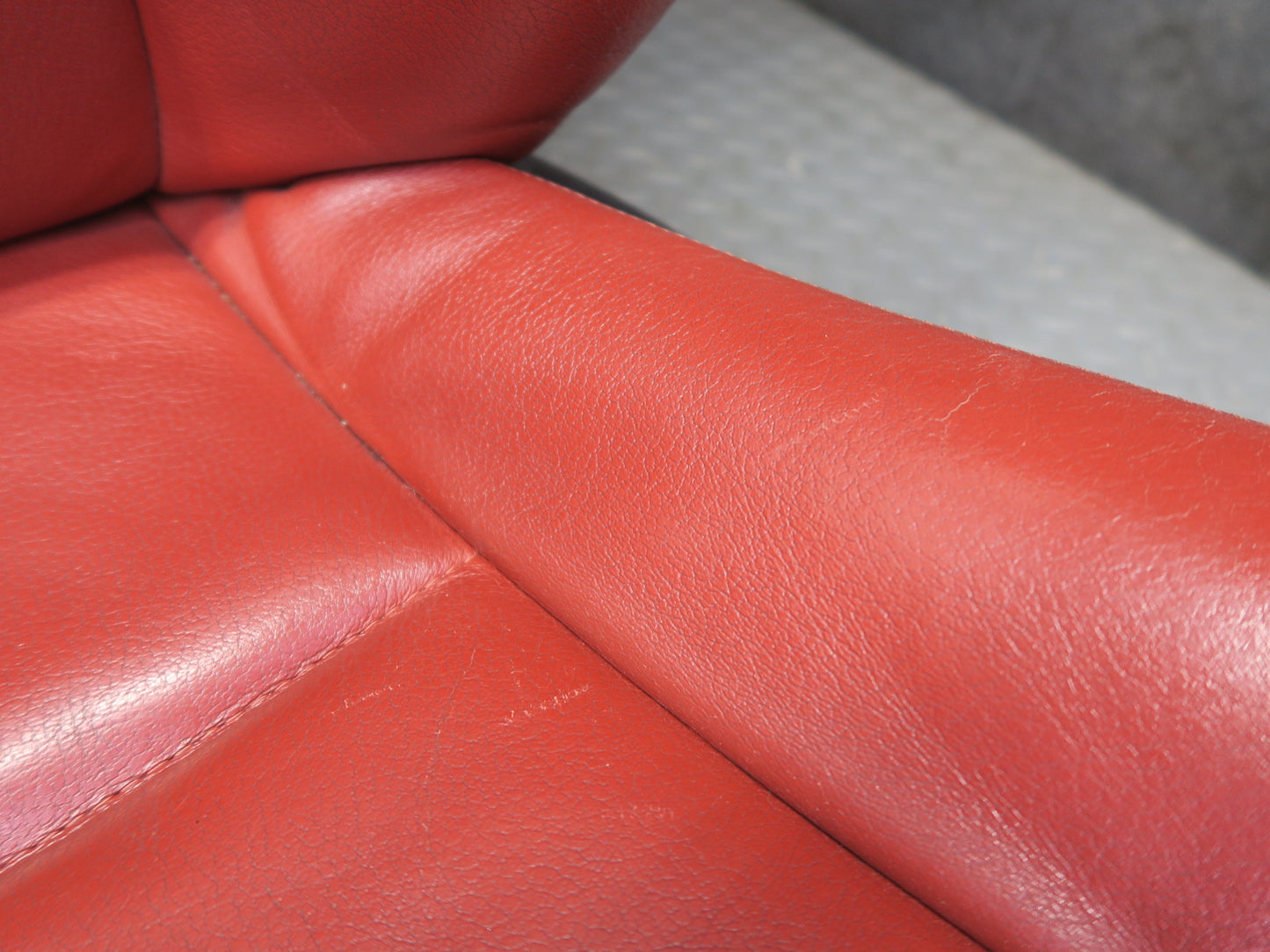 09-16 BMW E89 Z4 Front Left & Right Sport Heated Memory Leather Seat RED Set OEM