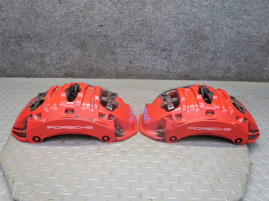 2011-2018 Porsche Cayenne 958 GTS 4.8L AWD Front Brembo Brake Caliper Set of 2
