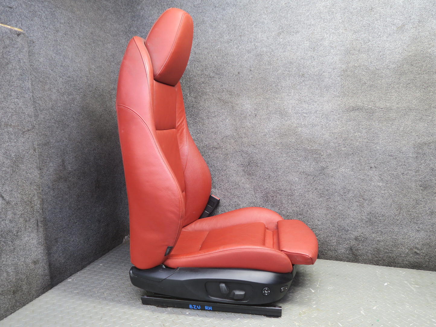 09-16 BMW E89 Z4 Front Left & Right Sport Heated Memory Leather Seat RED Set OEM