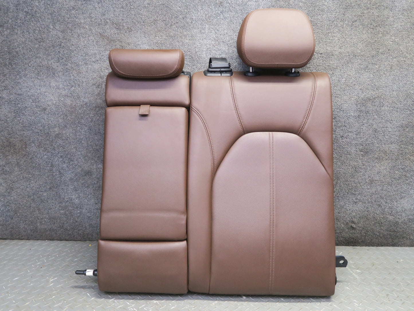 2017-2023 Alfa Romeo Stelvio Rear Left Upper Seat Cushion w Headrest Chocolate