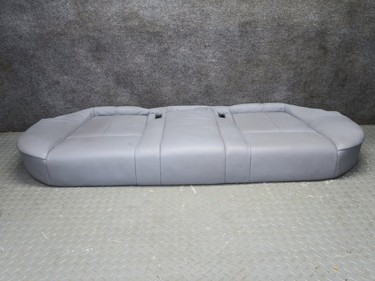 97-03 BMW E39 540ia Sedan Rear Leather Seat Lower Cushion Gray OEM