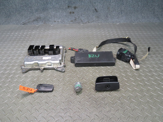 2012 BMW E89 Z4 2.0L N20 A/T ECM DME CAS3 Ignition Glove Door Lock KEY Set OEM