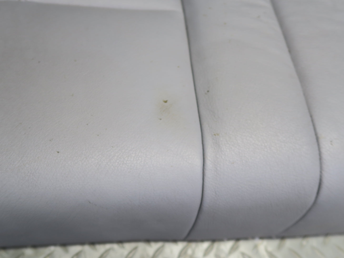 97-03 BMW E39 540ia Sedan Rear Leather Seat Lower Cushion Gray OEM