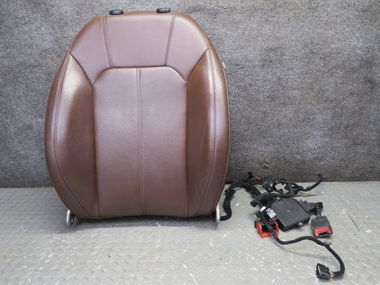 2017-2023 Alfa Romeo Stelvio Front Left Upper Seat Cushion w Wire Chocolate