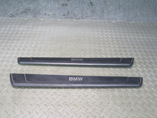 09-16 BMW E89 Z3 Left & Right Outer Door Scuff Sill Plate Trim Cover Set OEM