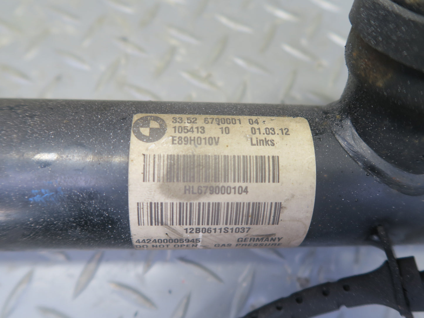 09-16 BMW E89 Z4 Set of 2 Rear Left Right VDC Adaptive Strut Shock Absorber OEM