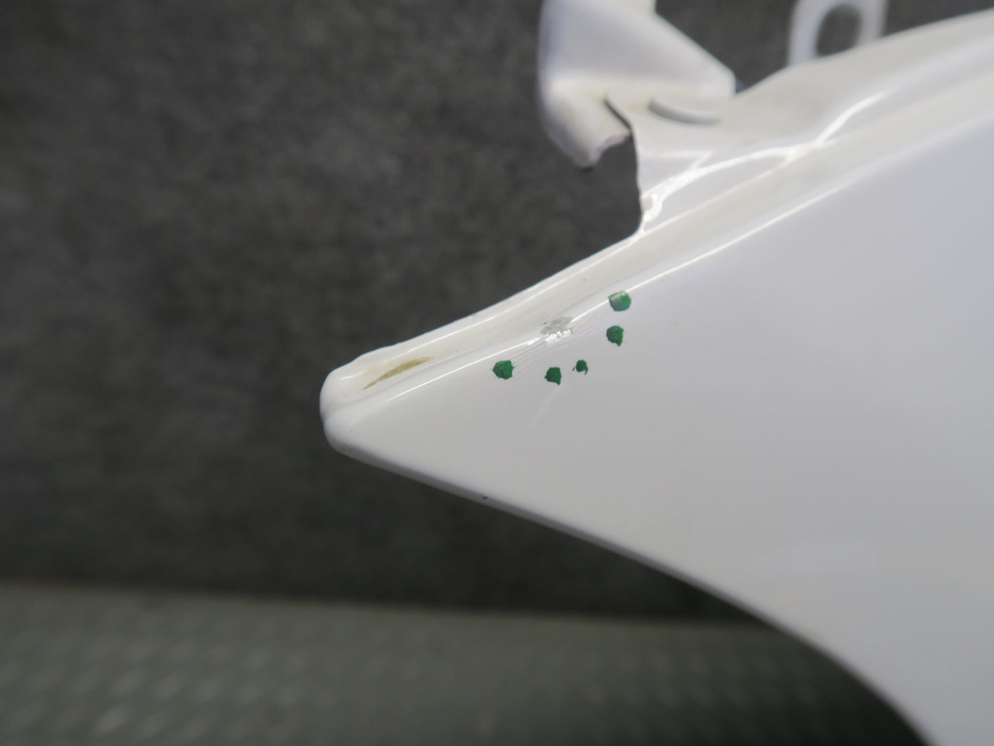 09-13 BMW E89 Z4 Front Left Fender Shell Cover Panel White OEM