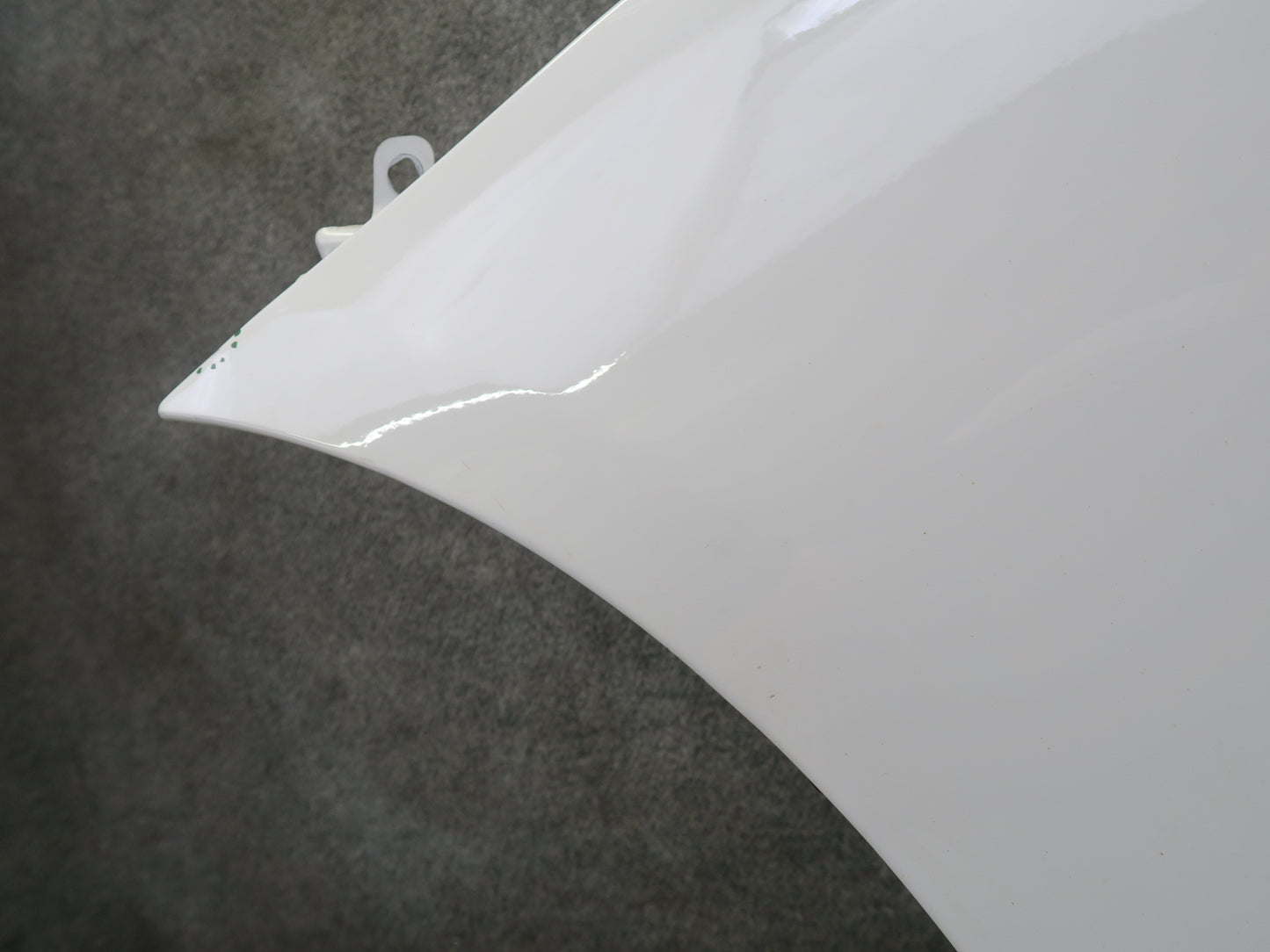 09-13 BMW E89 Z4 Front Left Fender Shell Cover Panel White OEM