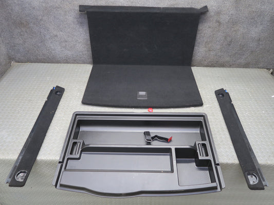 2017-2020 Maserati Levante M161 Rear Trunk Carpet Trim Panel Floor Storage Set