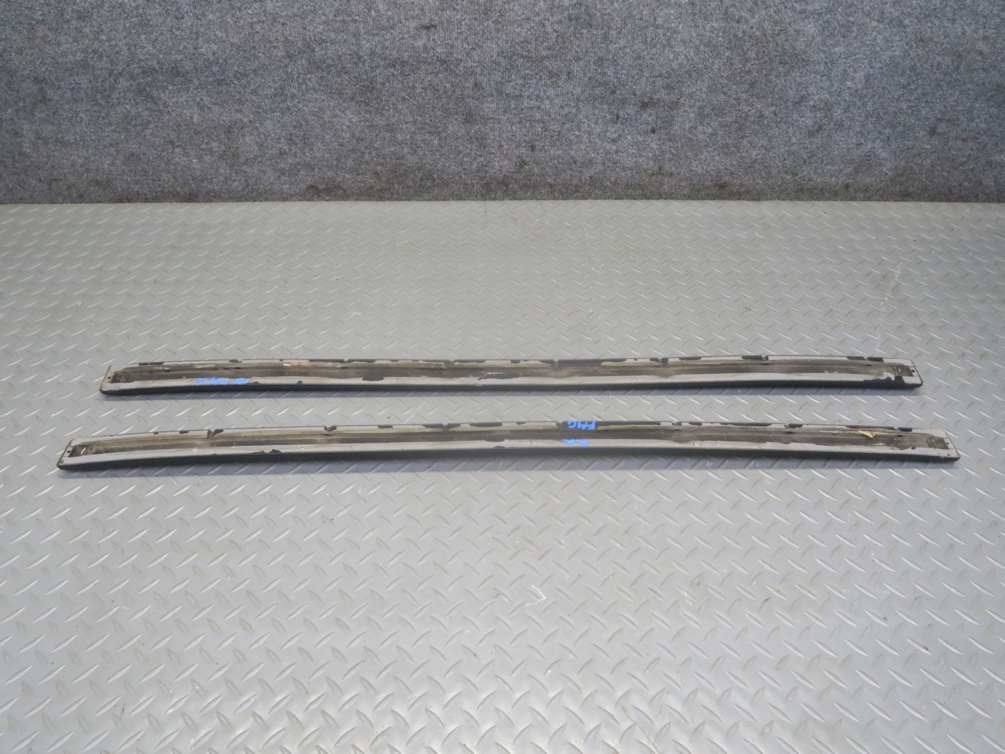 2002-2012 Mercedes W463 G500 Rear Left & Right Door Trim Strip Molding Set of 2