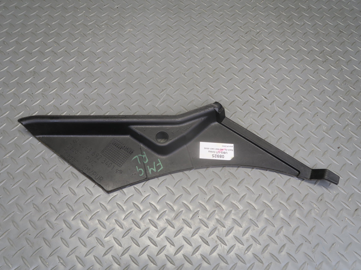 2002-2018 Mercedes W463 G500 Set of 2 Left & Right Rear Quarter Trim Panel Black