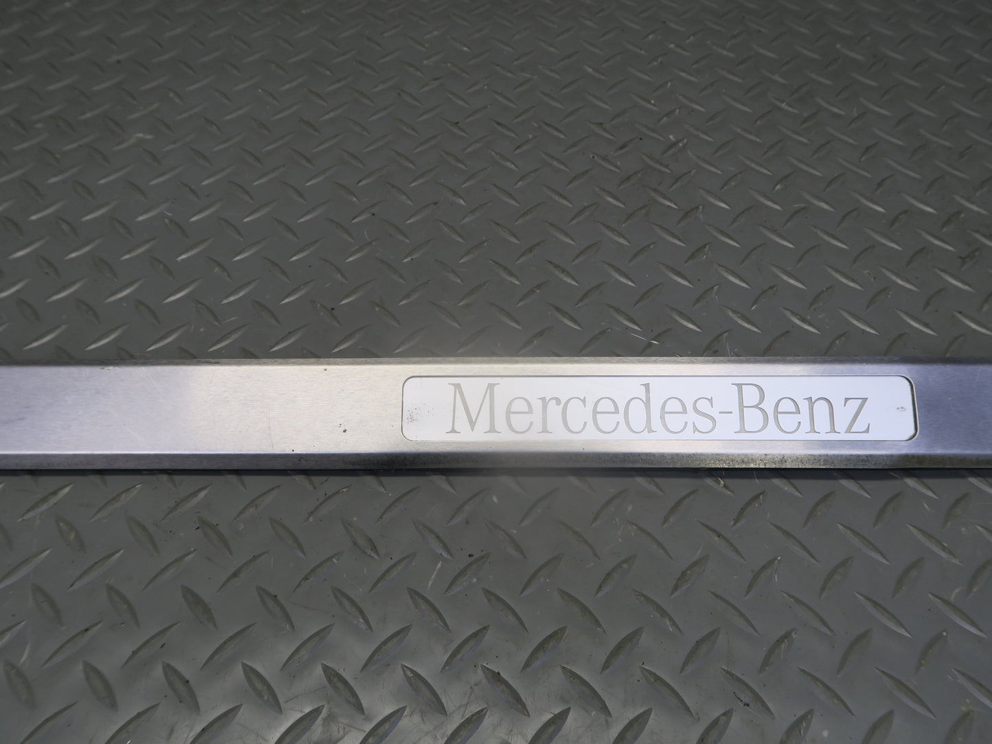 2002-2007 Mercedes W463 G500 Front Left & Right Door Scuff Sill Plate Set