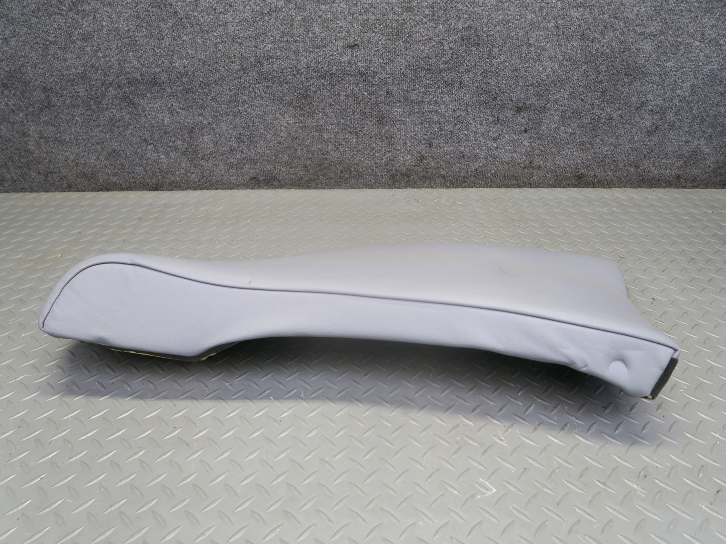 99-03 BMW E39 540ia Sedan Rear Left & Right Seat Leather Bolster Gray Set OEM