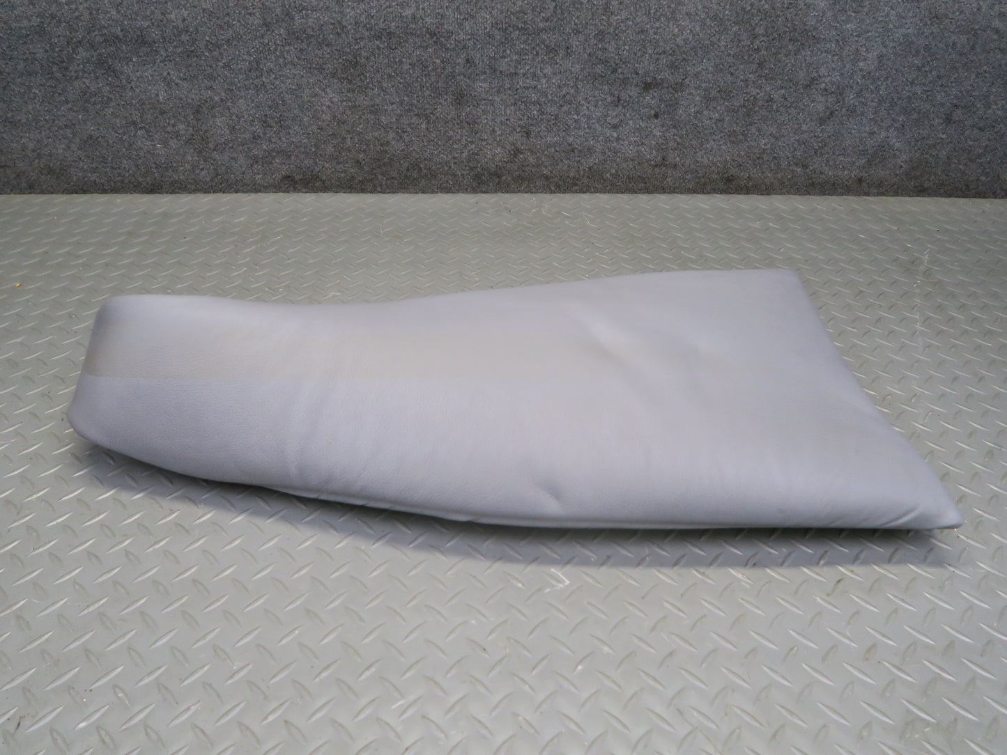 99-03 BMW E39 540ia Sedan Rear Left & Right Seat Leather Bolster Gray Set OEM
